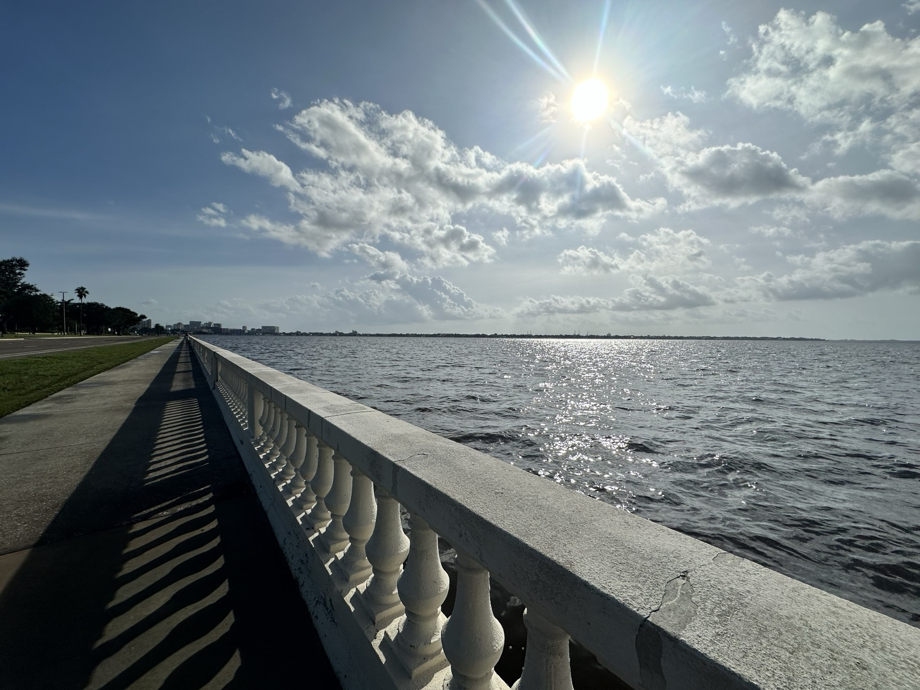 Bayshore Boulevard along the Tampa waterfront